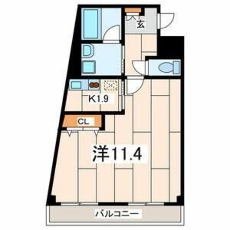 グレイス多摩川壱番館の物件間取画像